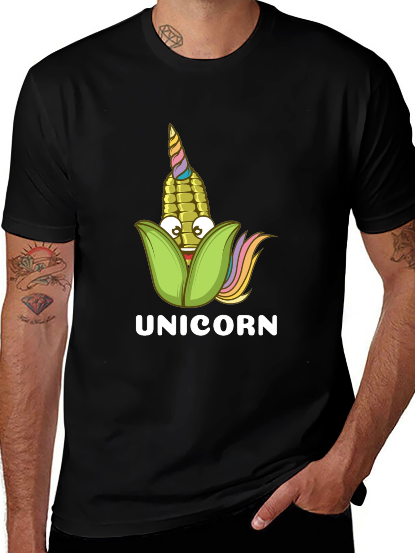 Corn Unicorn Graphic Tee
