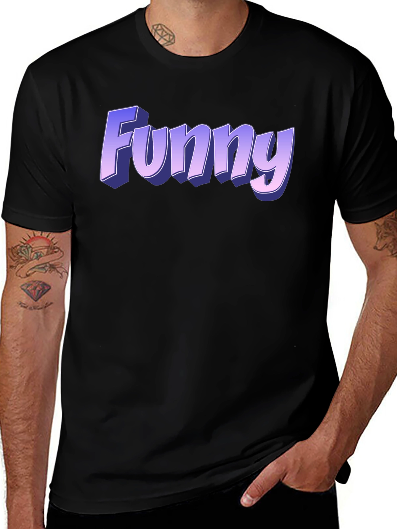 Variant 30 of Funny Graphic T-Shirt