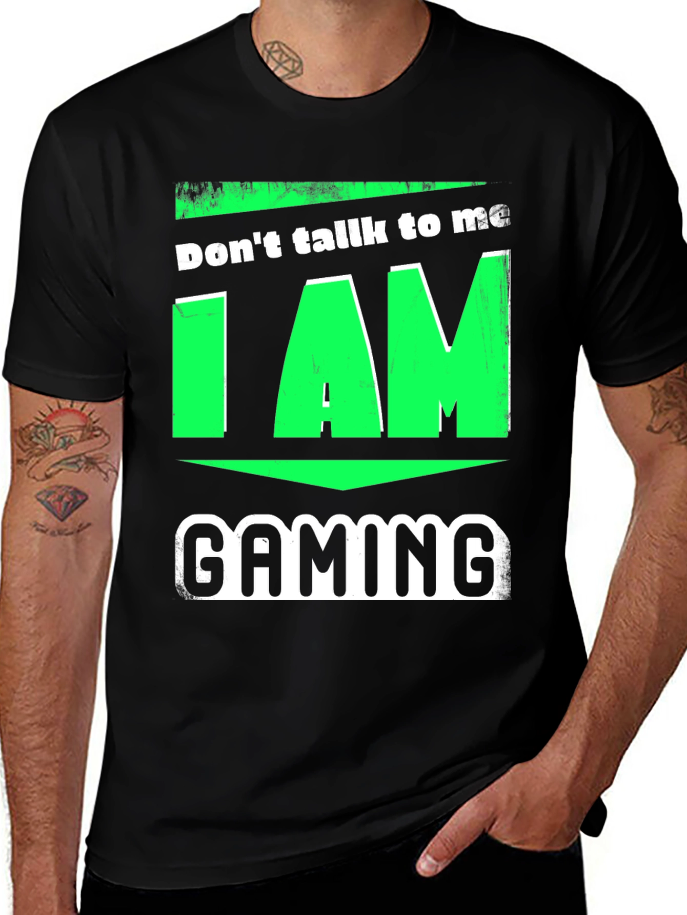 Variant 20 of Don't Talk to Me I AM Gaming T-Shirt