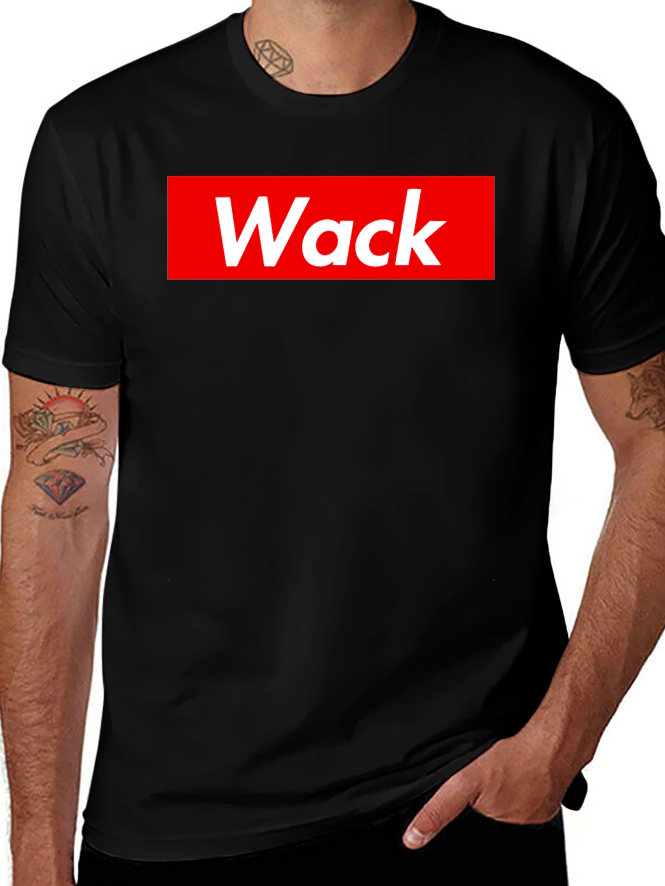 Variant 22 of Wack T-Shirt - Supreme Style Parody Tee