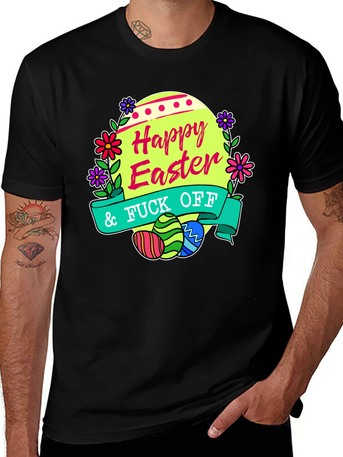 Happy Easter Graphic T-Shirt