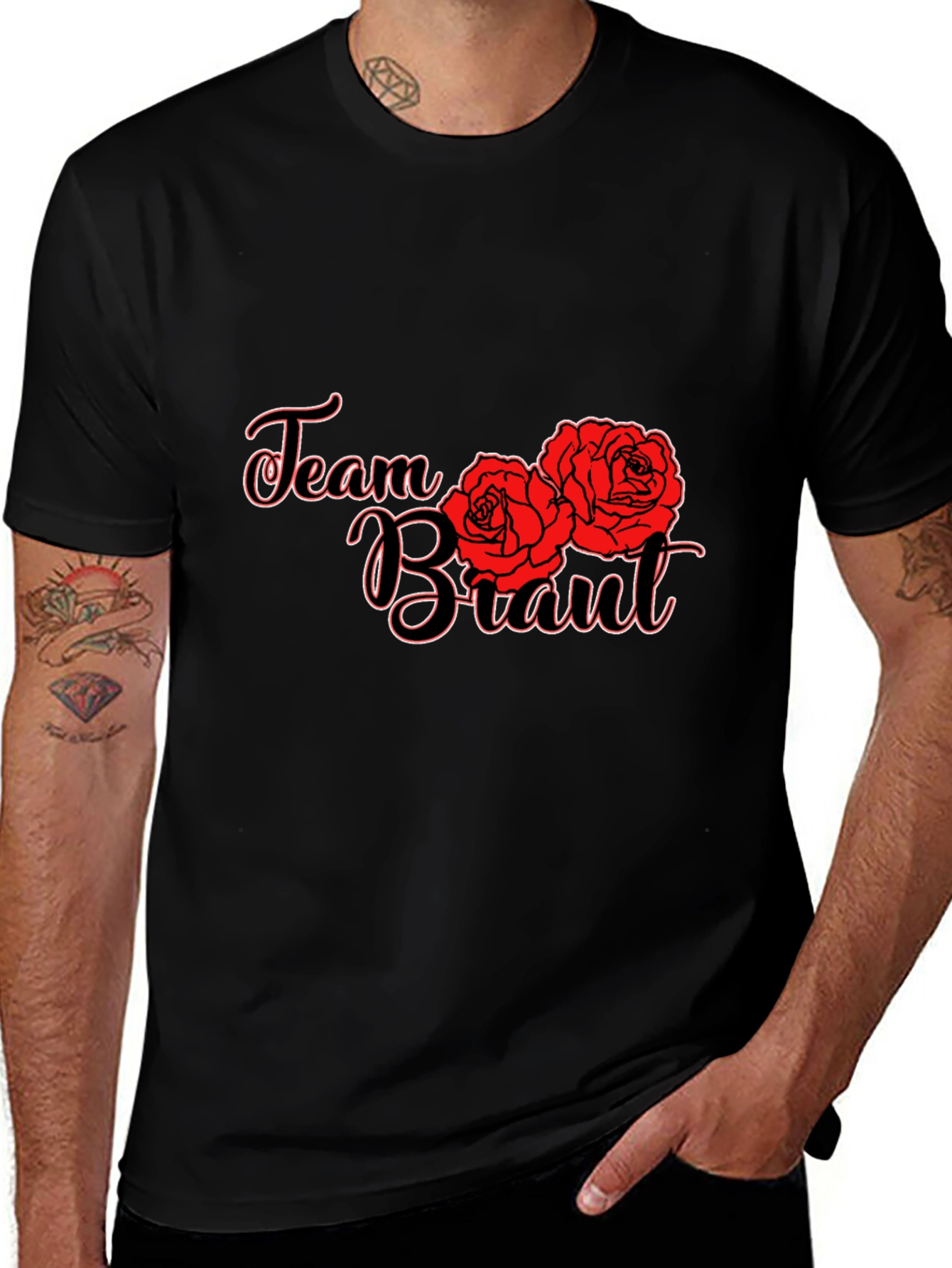 Variant 15 of Team Brant Roses Graphic Tee