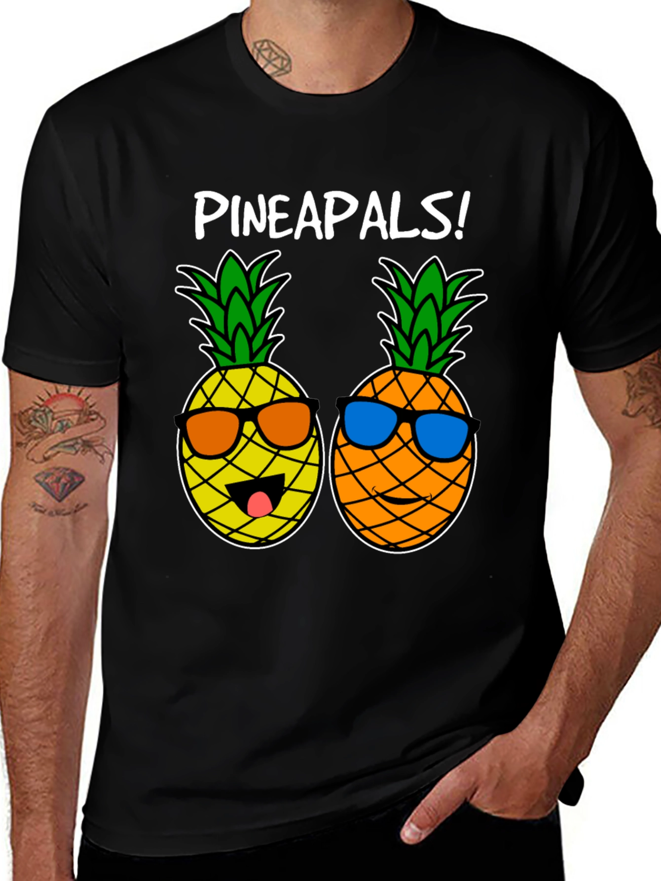 Variant 3 of Pineapals Graphic T-Shirt