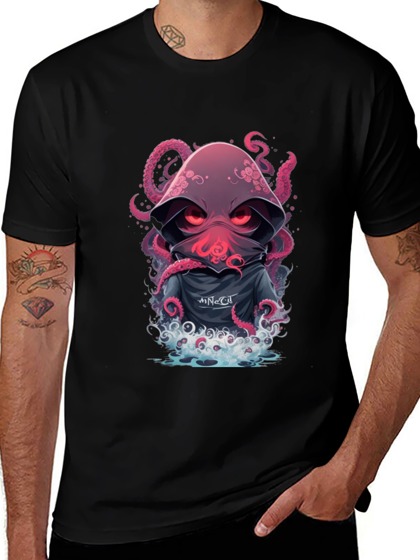 Variant 12 of Mystic Octopus Graphic Tee