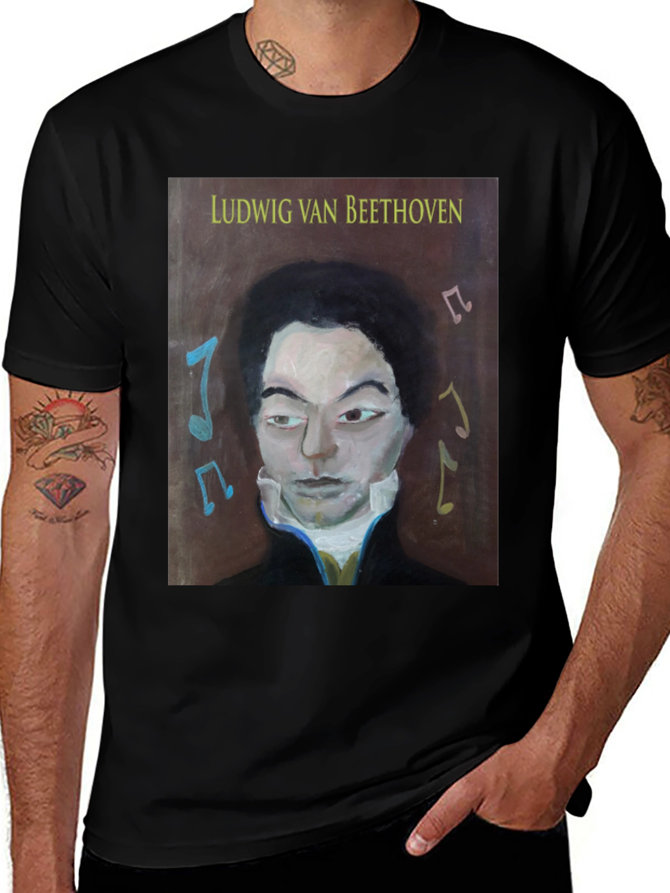 Ludwig van Beethoven Portrait T-Shirt