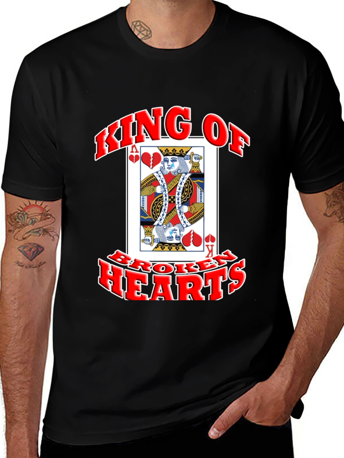Variant 24 of King of Broken Hearts Graphic T-Shirt