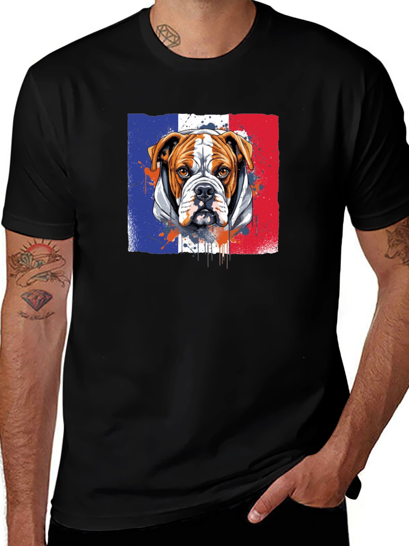 Variant 19 of French Bulldog Graphic T-Shirt
