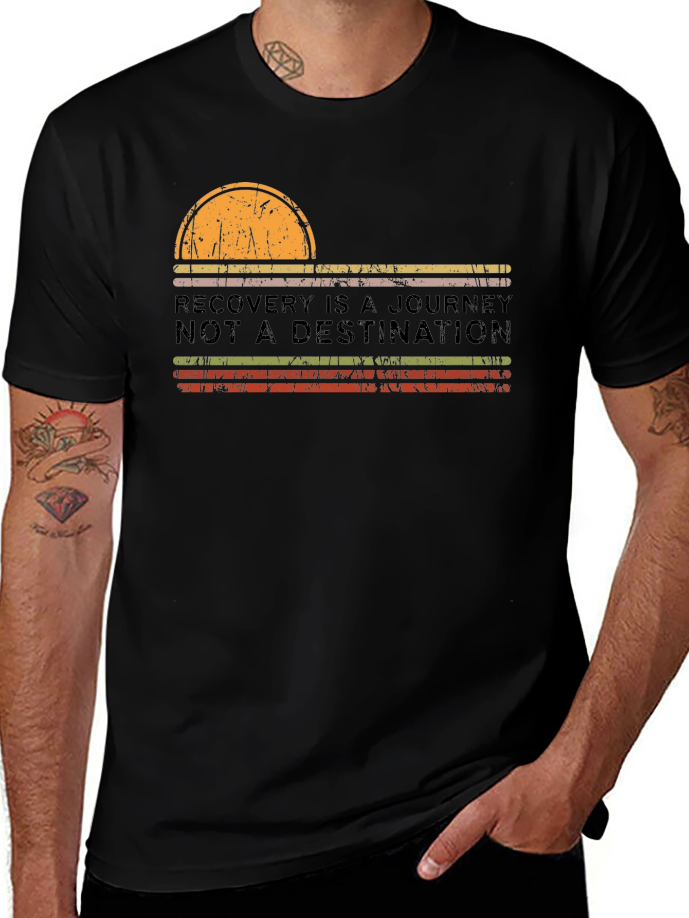 Variant 9 of Recovery is a Journey T-Shirt