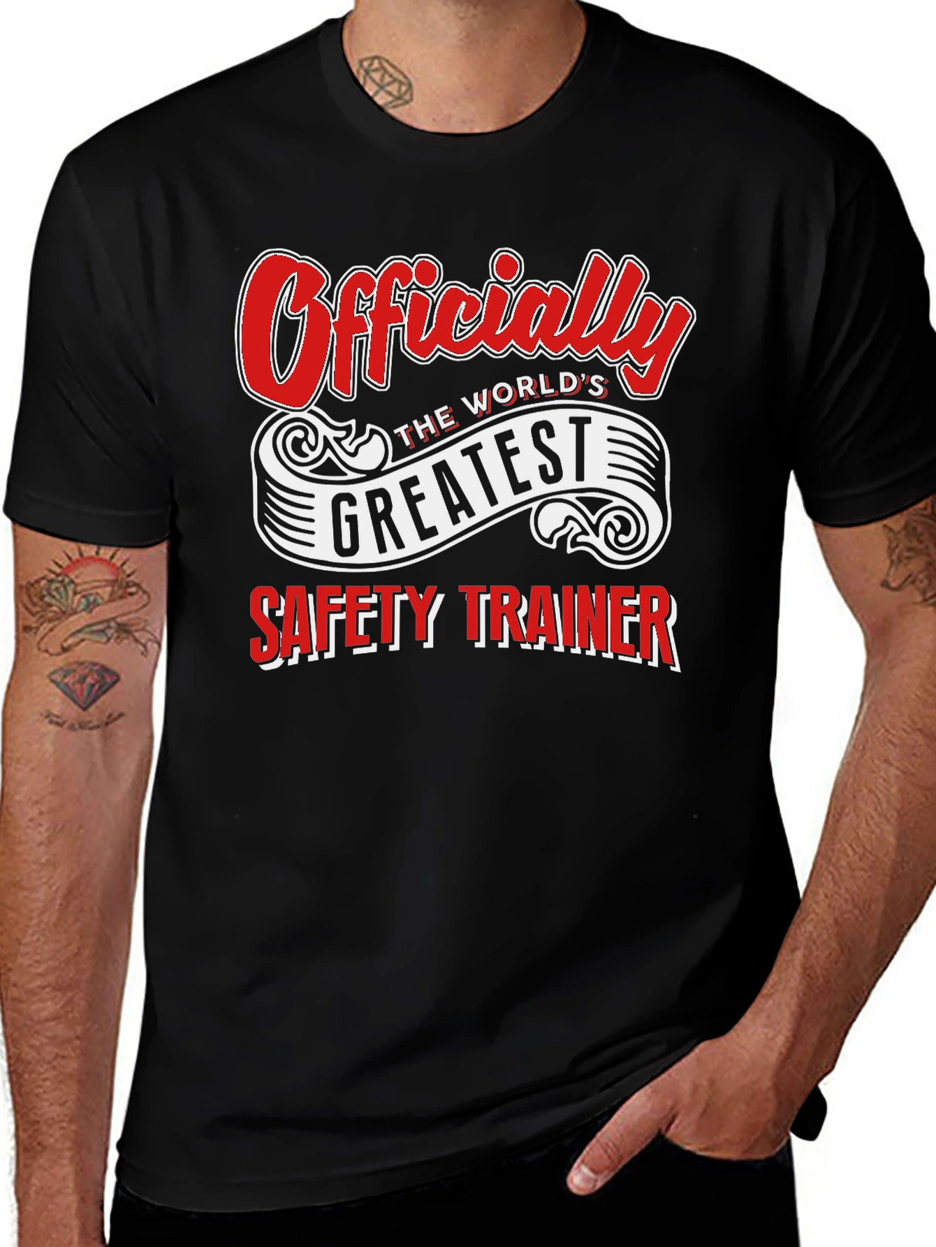 Variant 5 of World's Greatest Safety Trainer T-Shirt