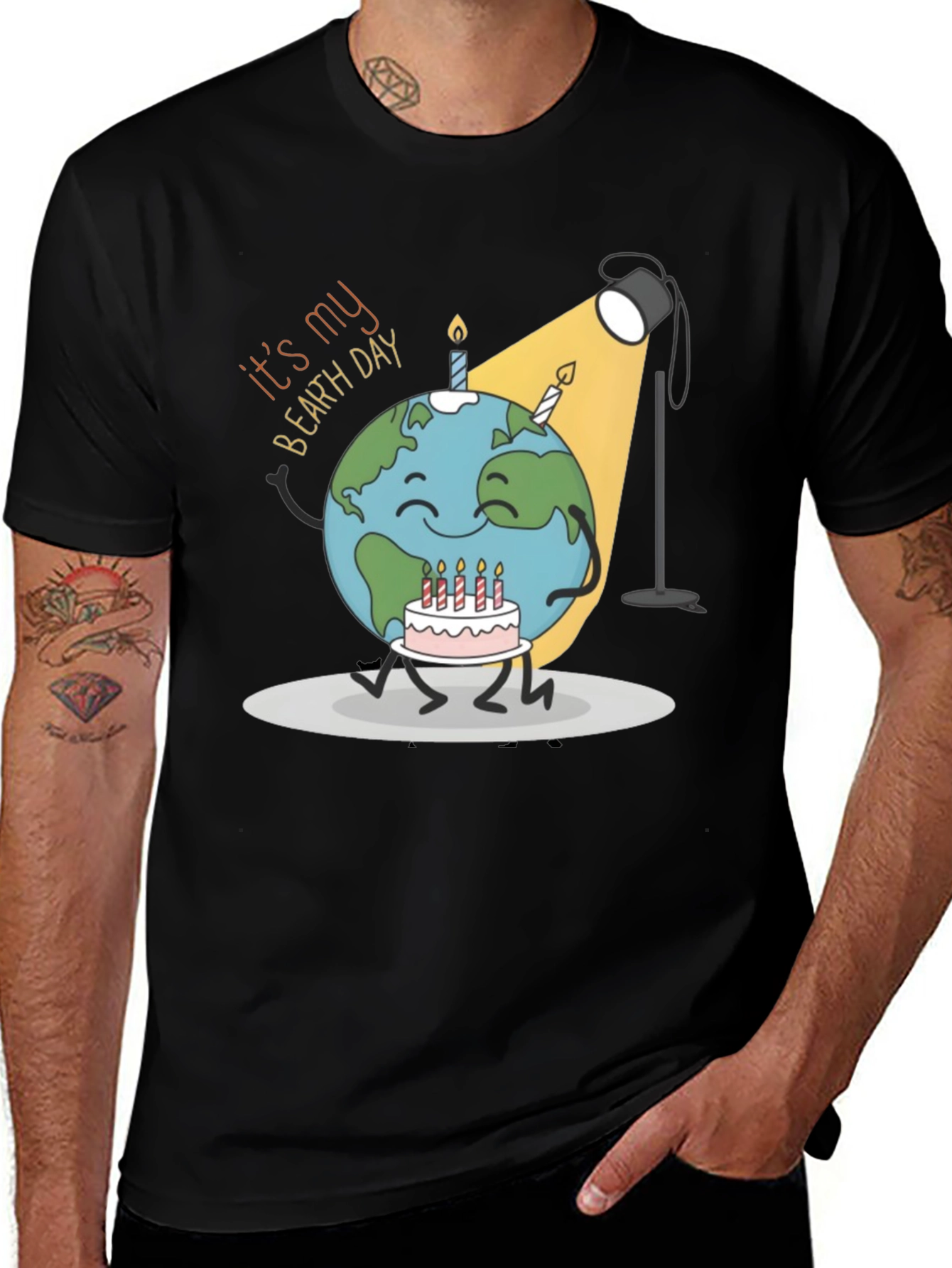 Variant 30 of Earth Day Birthday Graphic T-Shirt