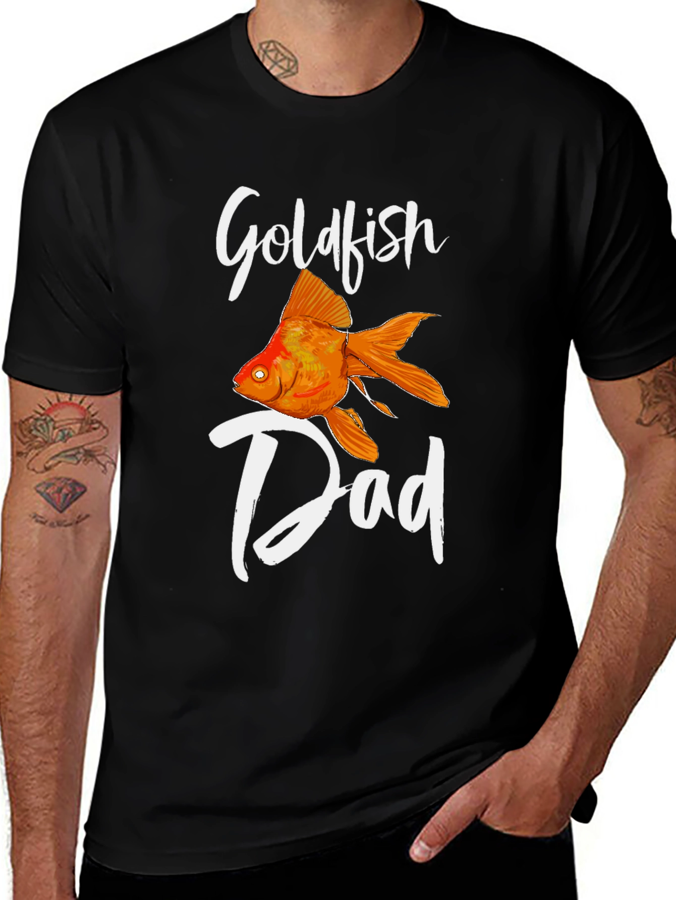 Goldfish Dad Graphic T-Shirt