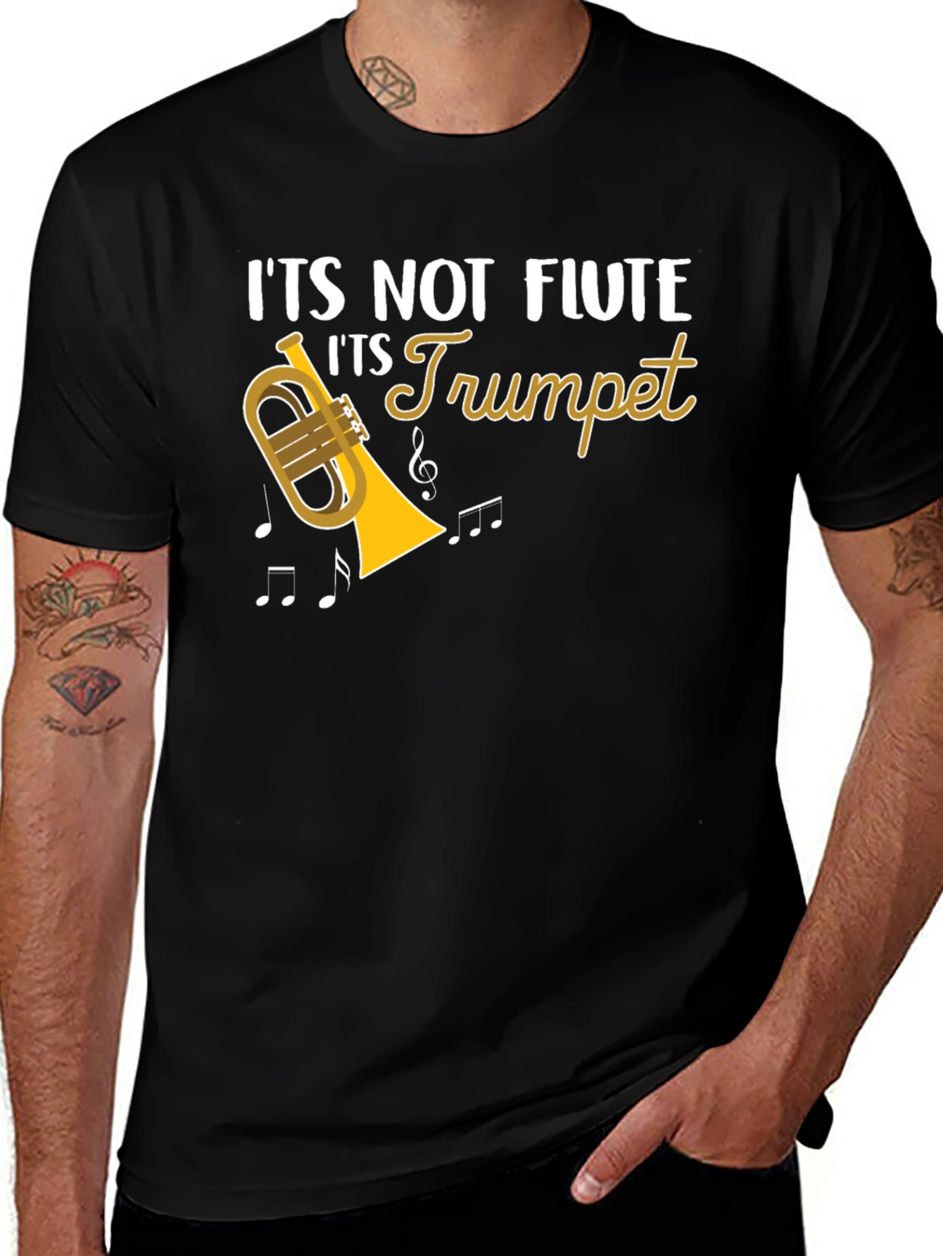 Variant 9 of It's Not Flute It's Trumpet T-Shirt