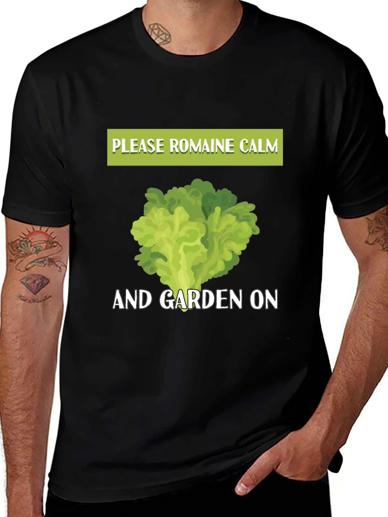 Variant 2 of Romaine Calm Garden T-Shirt