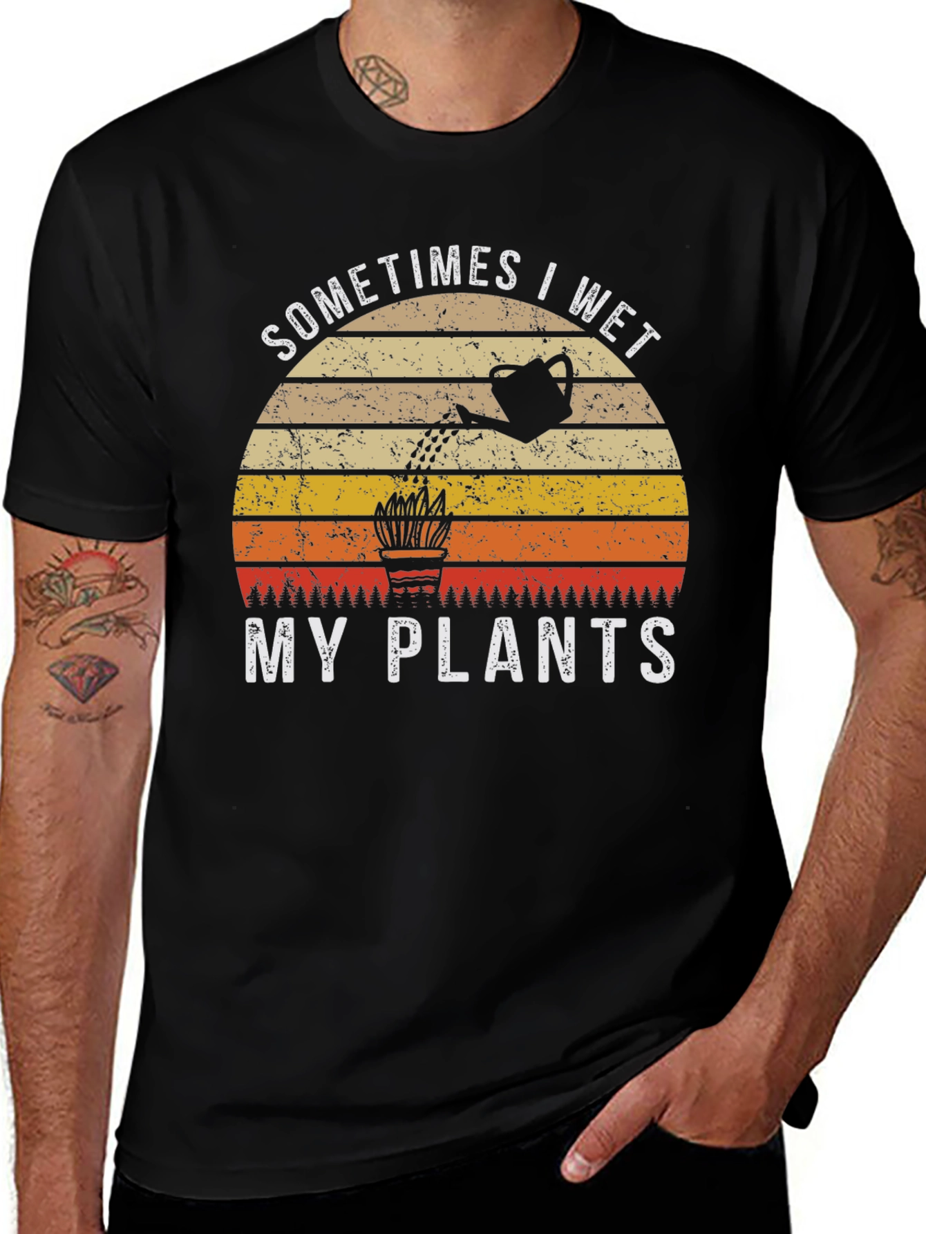 Variant 16 of Sometimes I Wet My Plants Graphic Tee