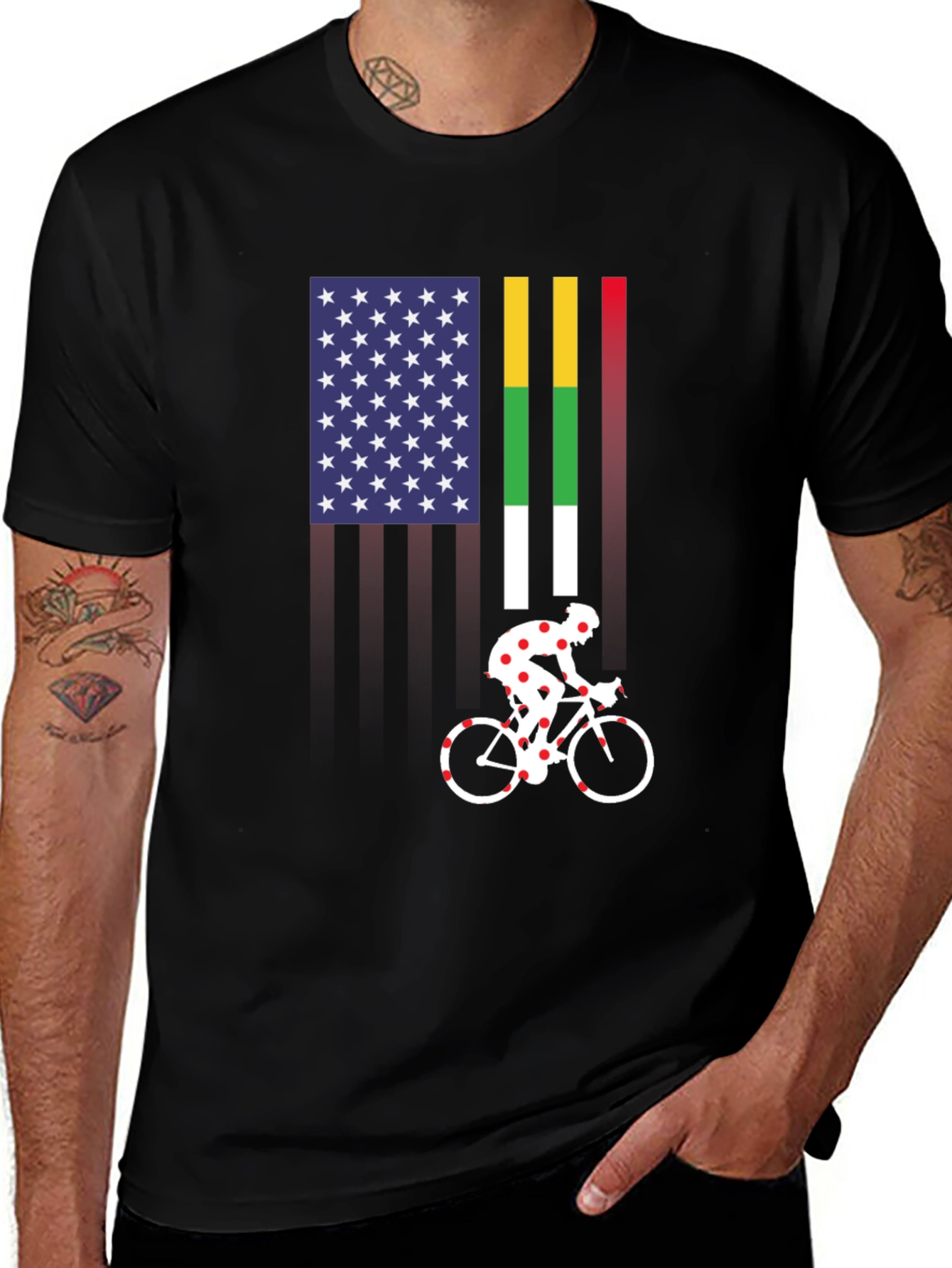 Variant 6 of USA Cycling Jersey T-Shirt