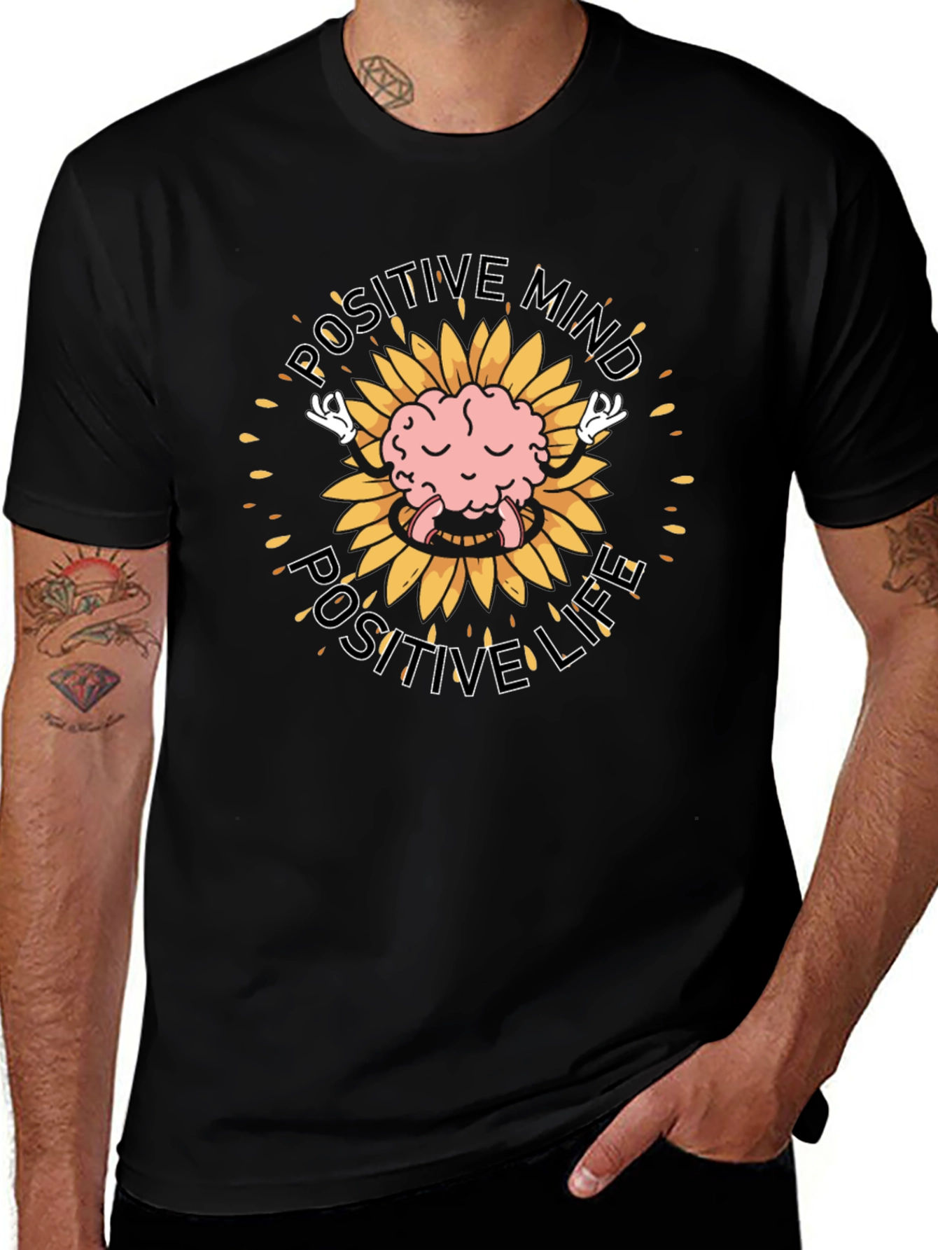 Variant 3 of Positive Mind Positive Life T-Shirt