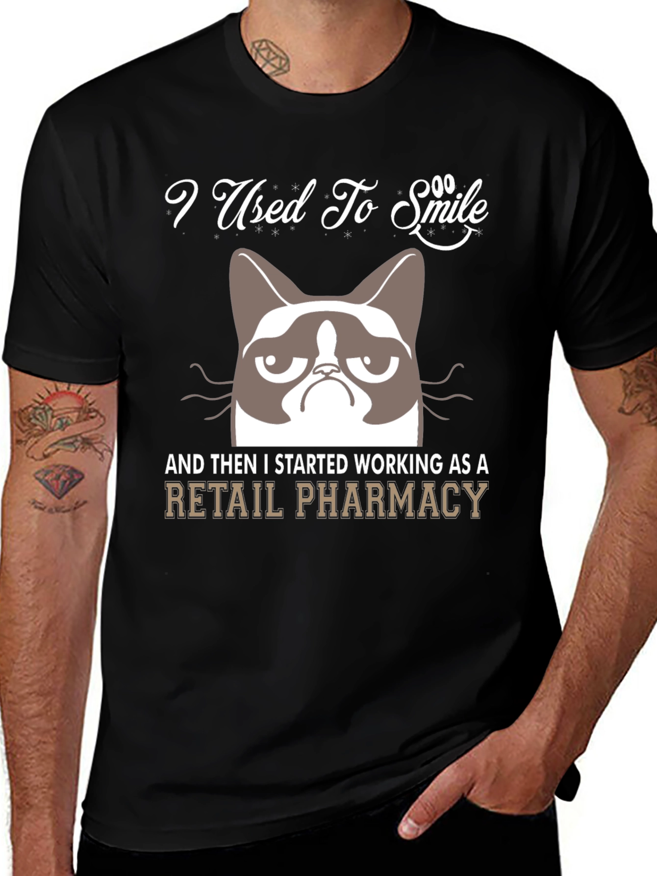 Variant 9 of Grumpy Cat Retail Pharmacy T-Shirt