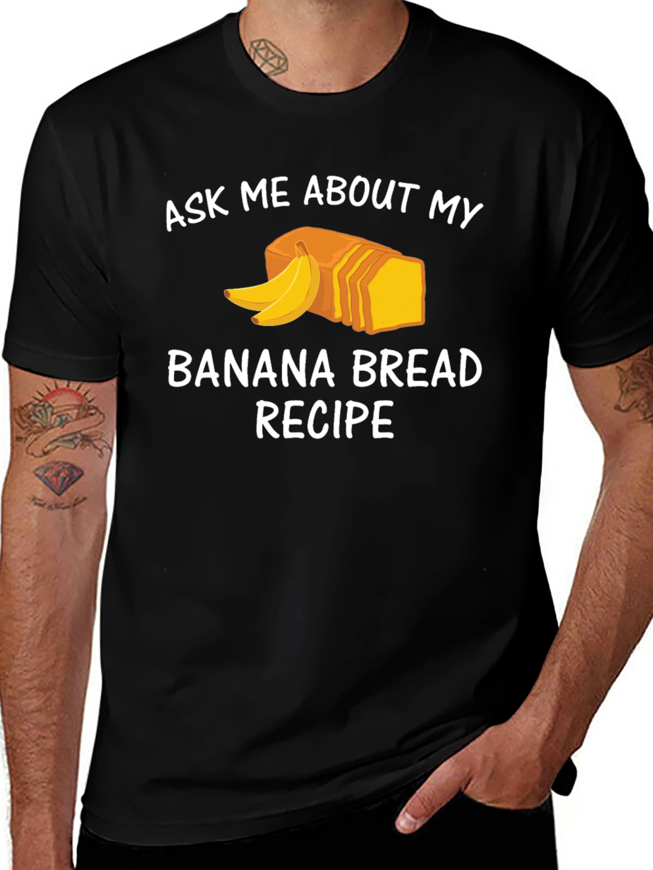 Variant 15 of Banana Bread Recipe T-Shirt
