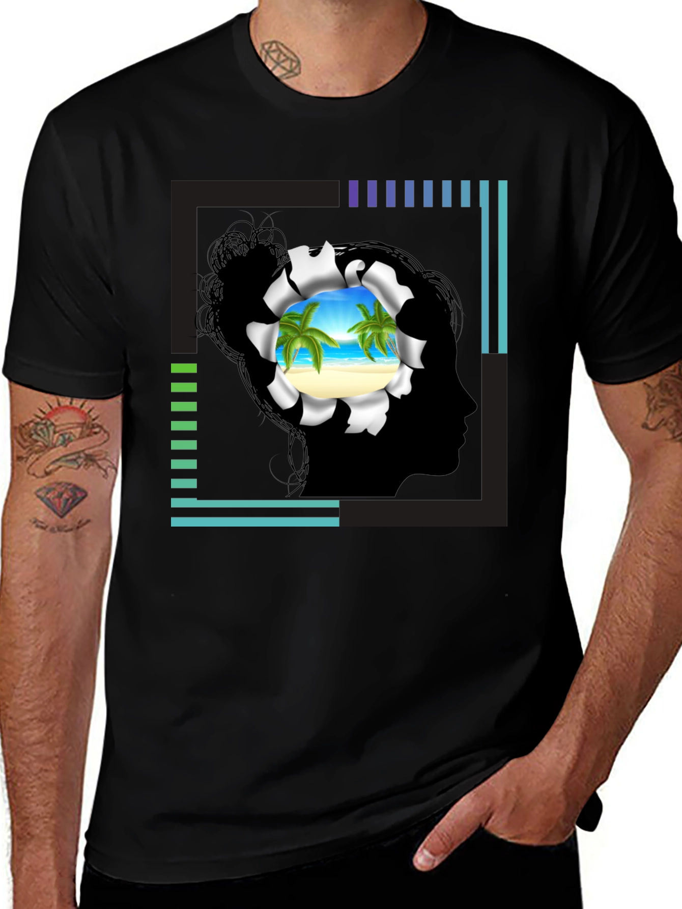 Variant 26 of Beach Dream Graphic T-Shirt