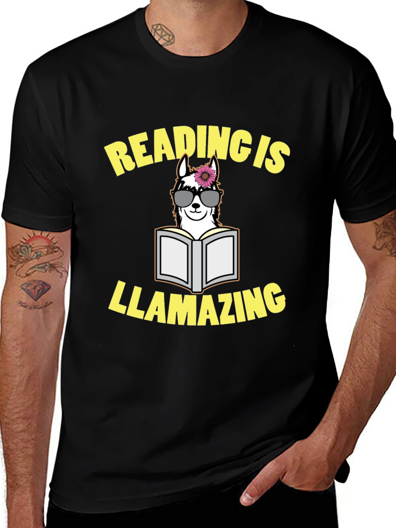 Variant 27 of Reading is Llamazing T-Shirt