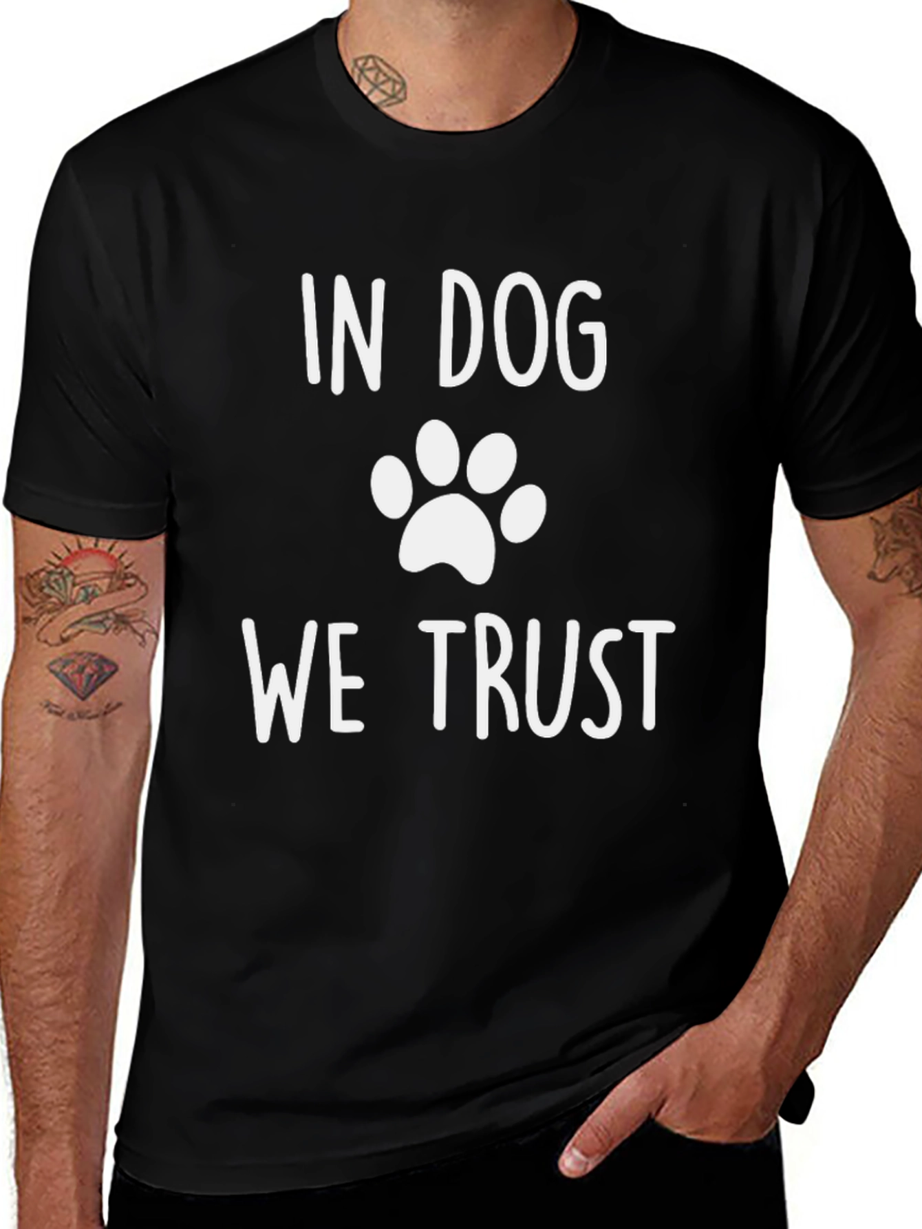 Variant 10 of In Dog We Trust Graphic T-Shirt