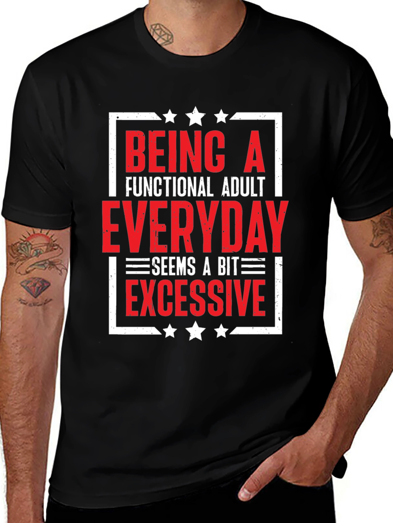 Variant 26 of Funny Being an Adult T-Shirt