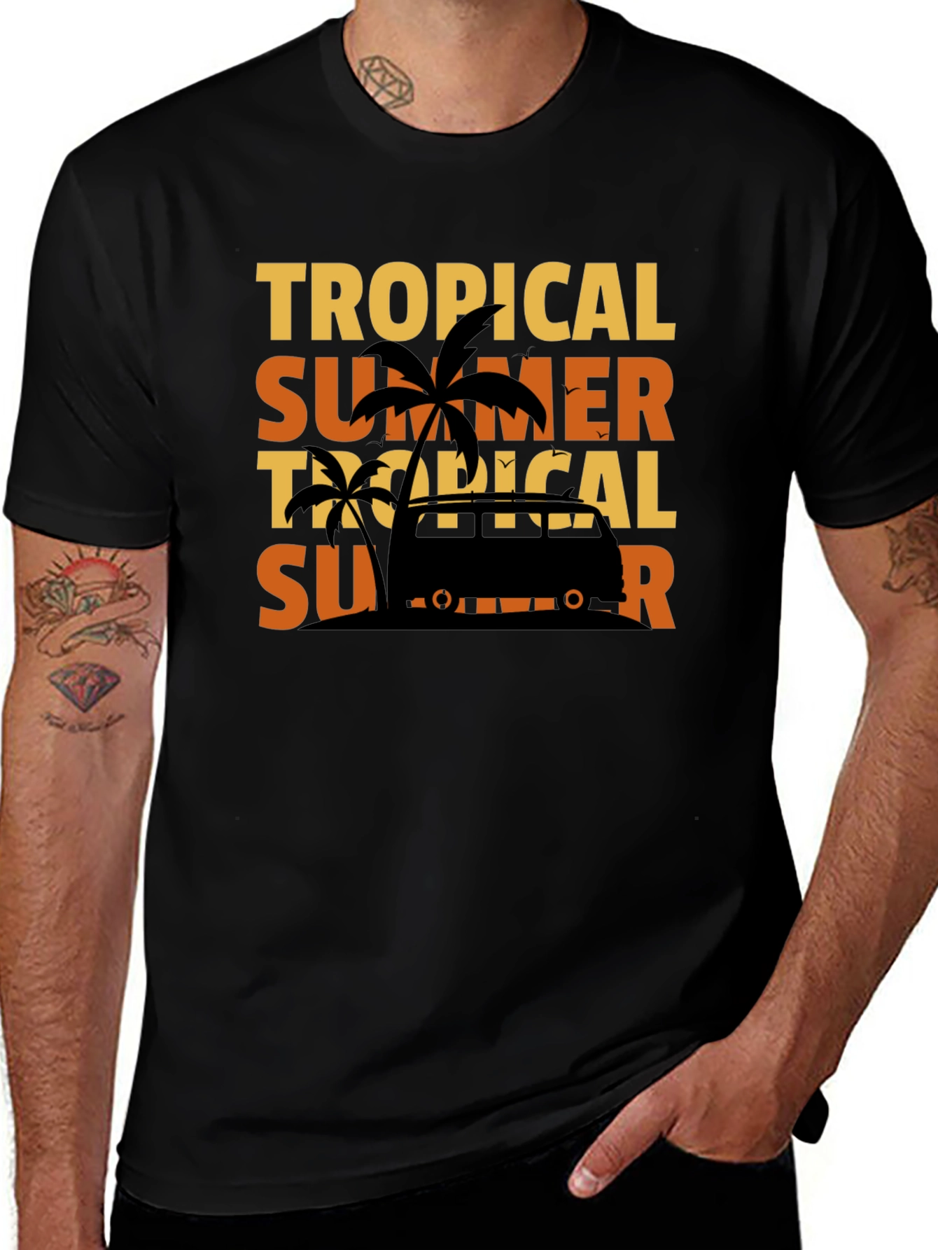 Variant 22 of Tropical Summer T-Shirt - Vacation Ready