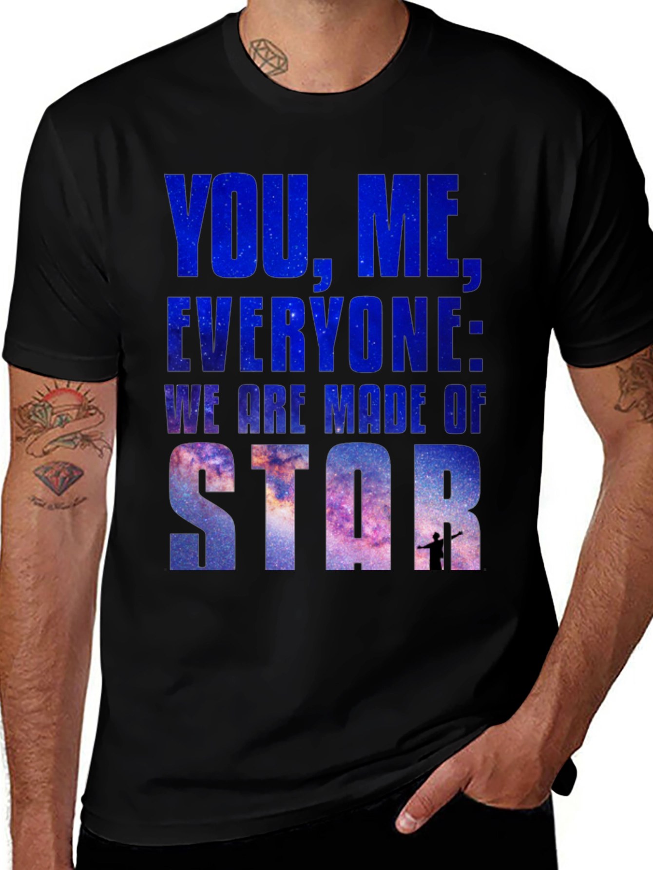 Variant 8 of Cosmic T-Shirt: You, Me, Everyone - Star Stuff Tee