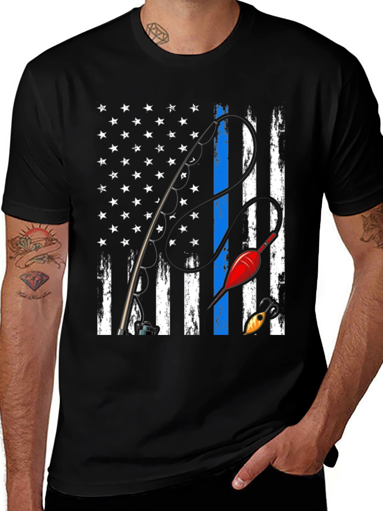 Fishing Flag T-Shirt