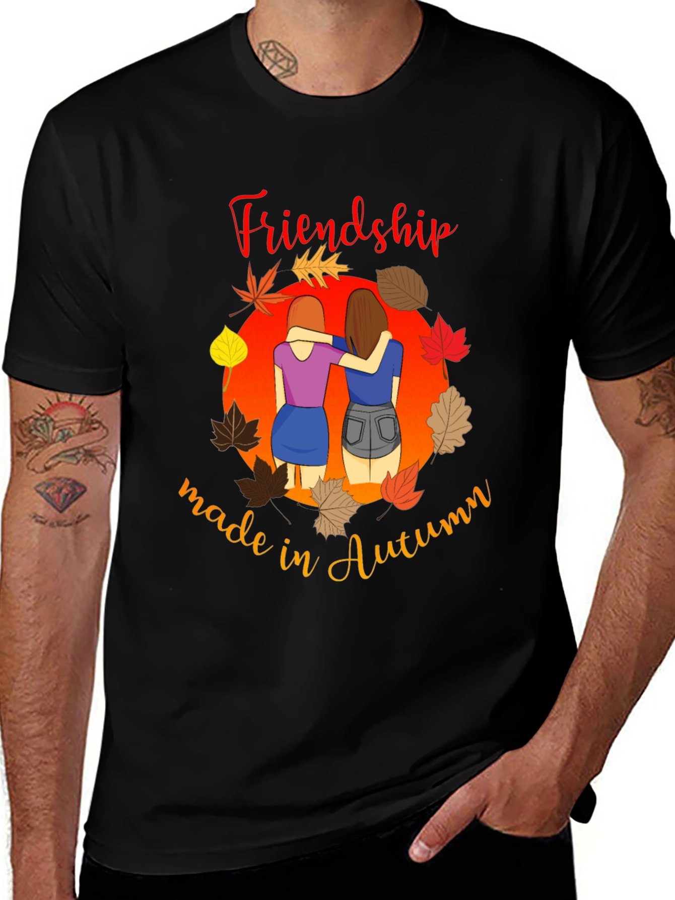 Variant 29 of Friendship Made in Autumn T-Shirt