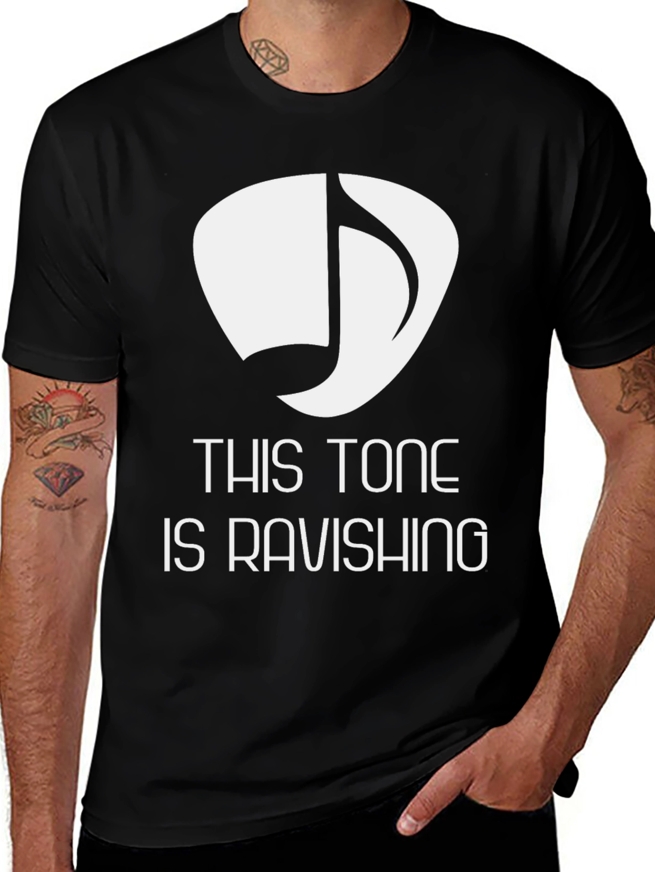Variant 27 of This Tone is Ravishing Black Graphic Tee