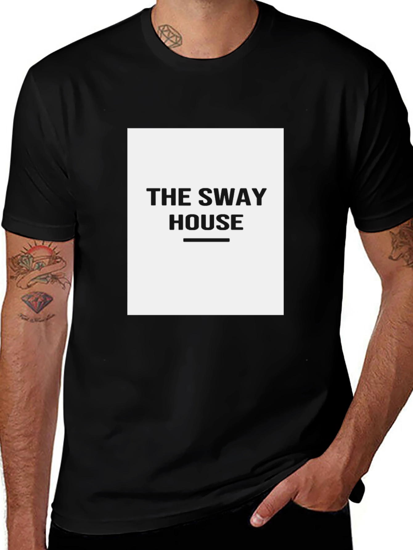 The Sway House Black Graphic Tee