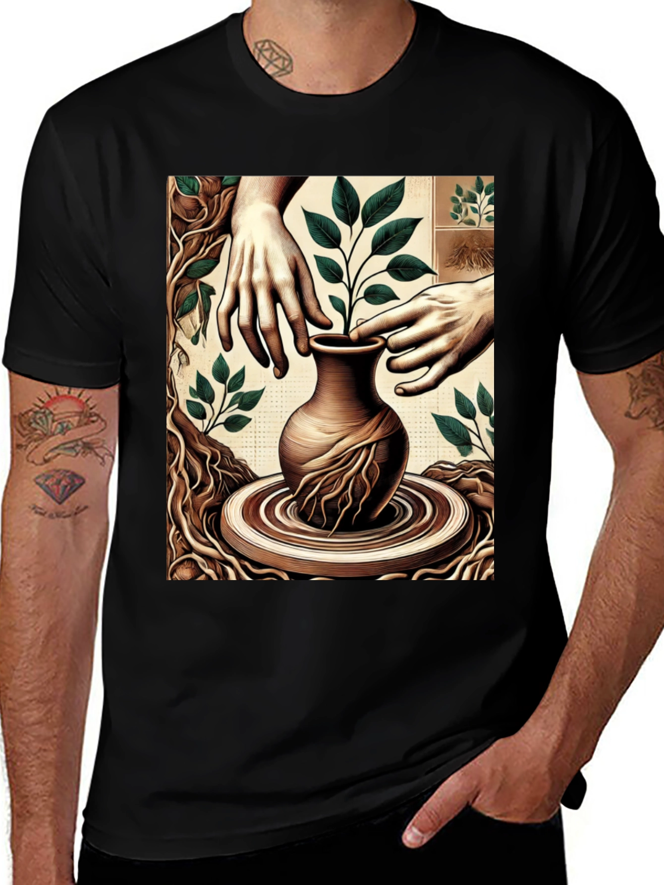 Variant 29 of Nature Art T-Shirt - Organic Design
