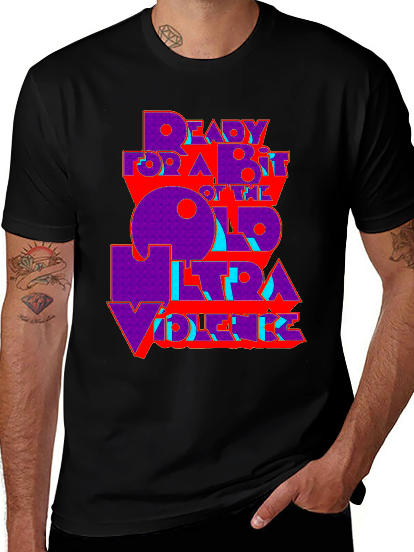 Variant 15 of Ultra Violence Graphic Tee - Bold Design!