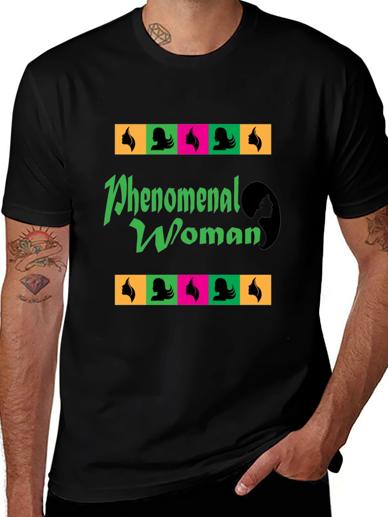 Variant 5 of Phenomenal Woman Graphic Tee