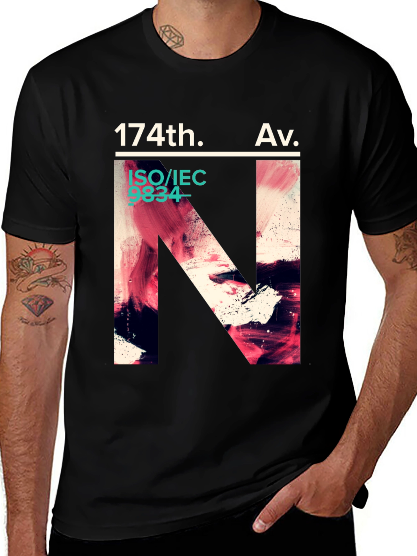 Variant 6 of 174th Av. Graphic T-Shirt - Modern Artistic Design