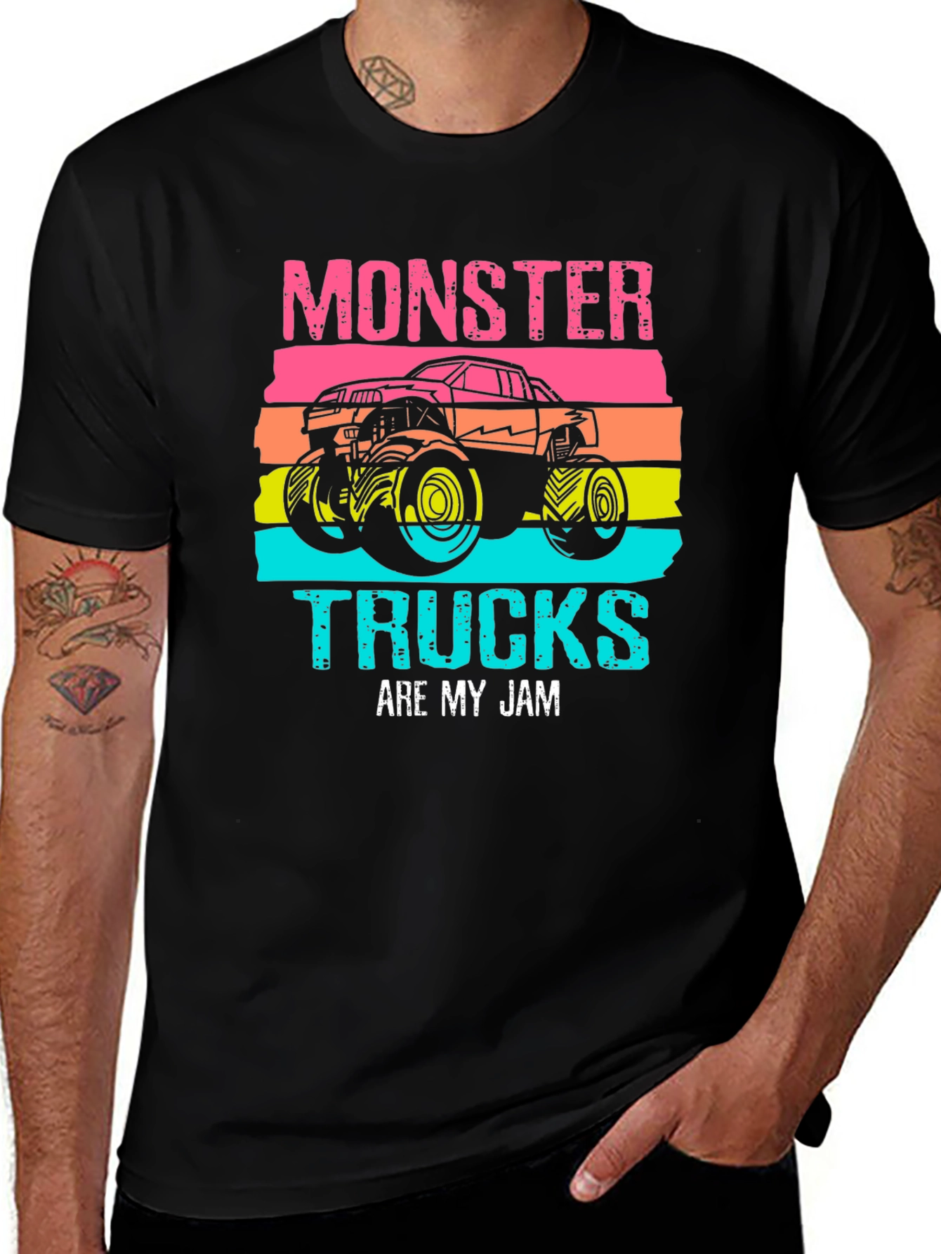 Variant 12 of Monster Trucks Are My Jam T-Shirt