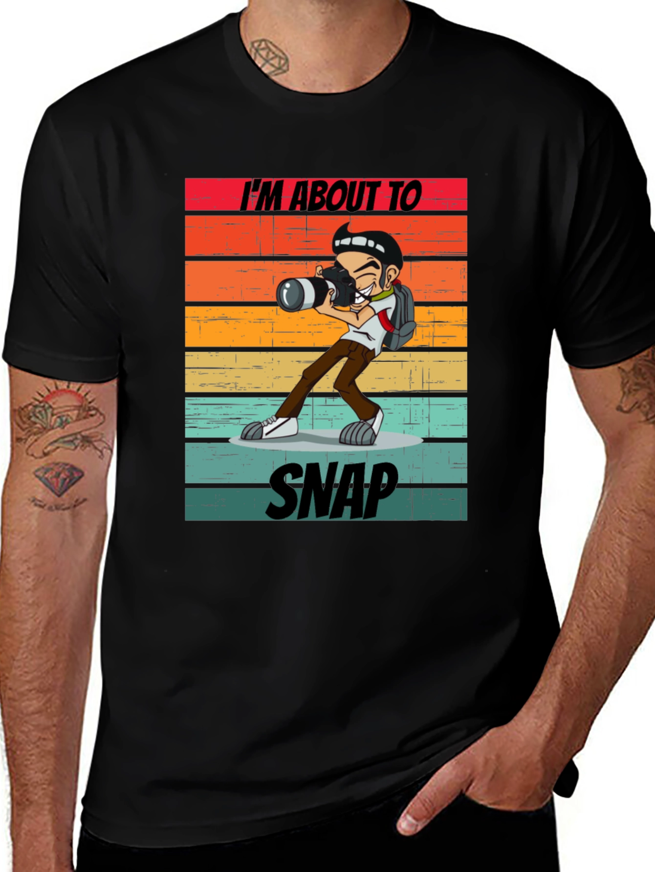 Variant 2 of I'm About to Snap Photographer T-Shirt