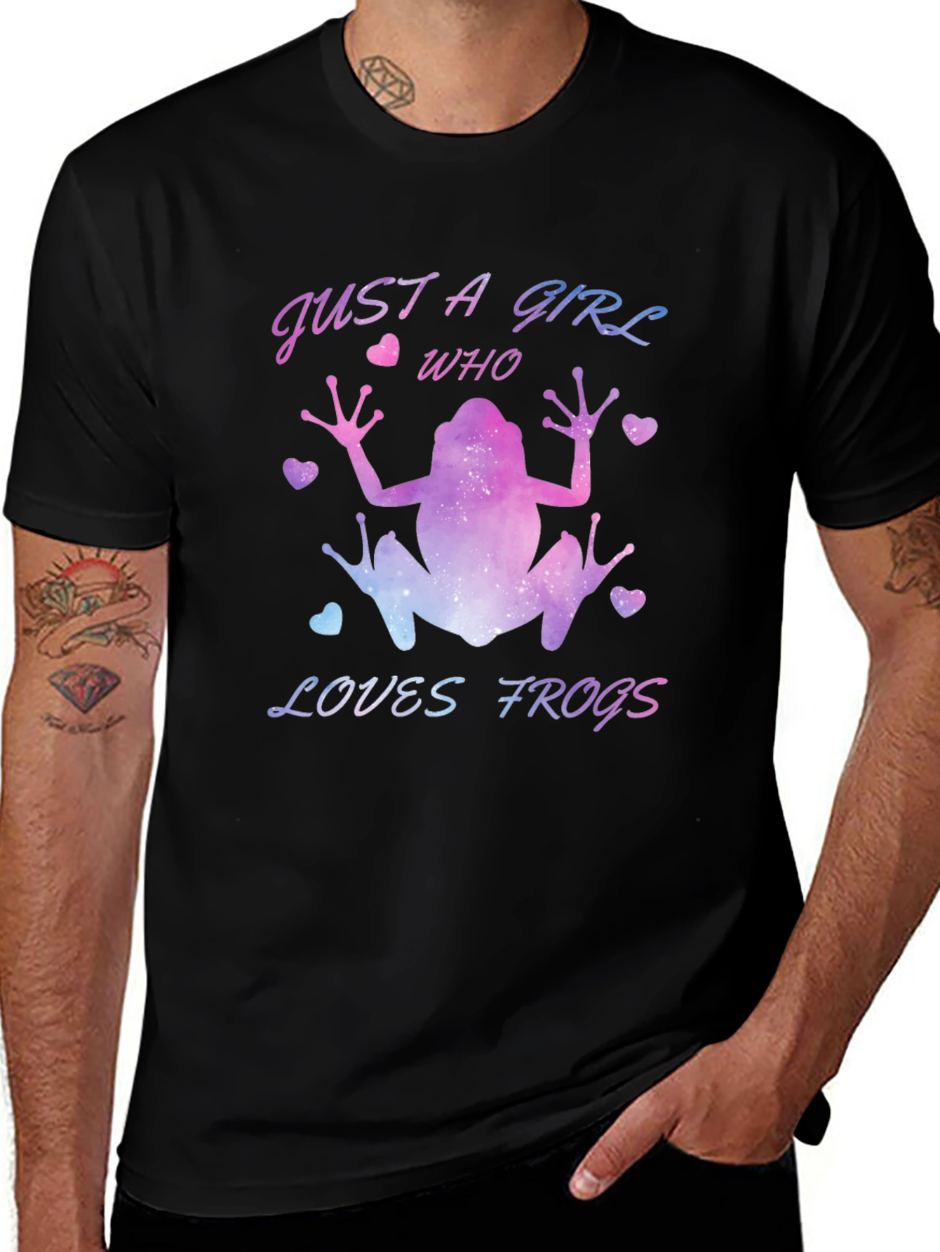 Variant 6 of Just A Girl Who Loves Frogs T-Shirt