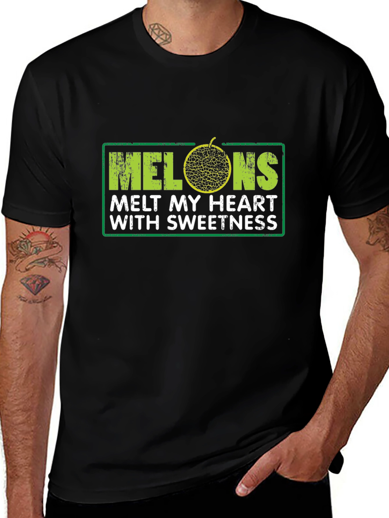 Variant 6 of Melons Melt My Heart T-Shirt