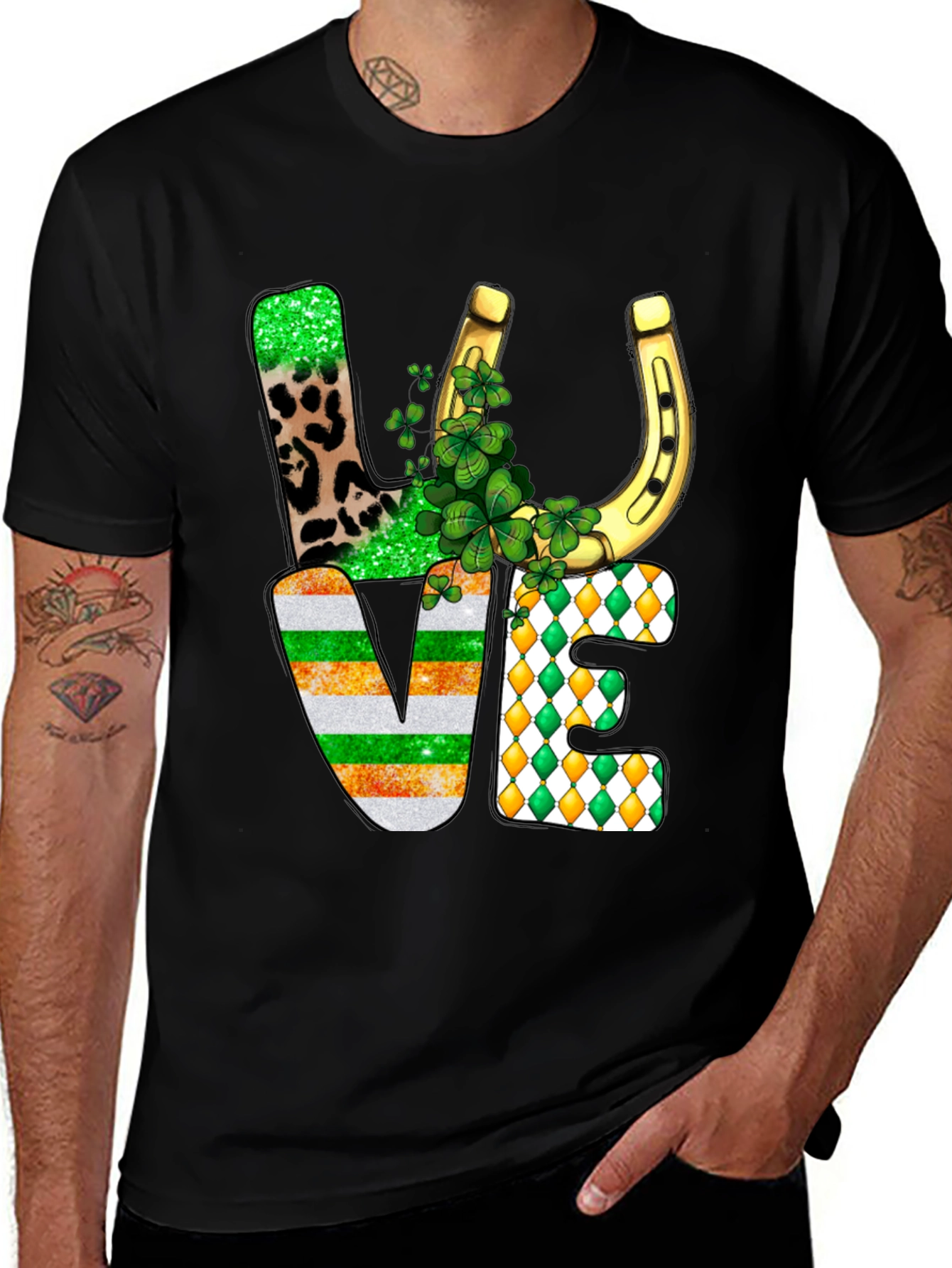 St. Patrick's Day Love Graphic T-Shirt
