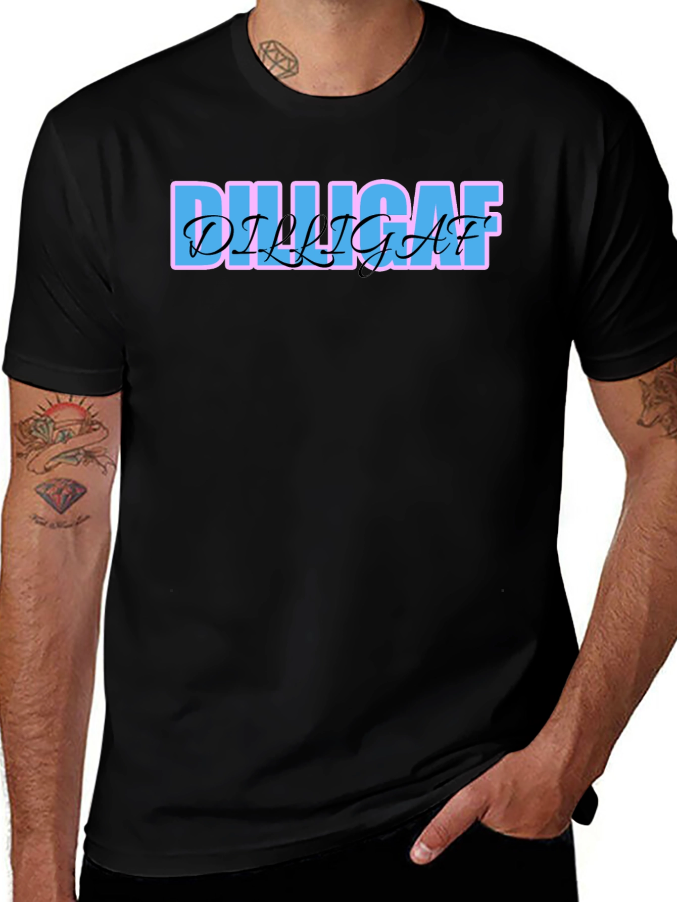 Variant 21 of Dilligaf Graphic Tee - Relaxed Fit