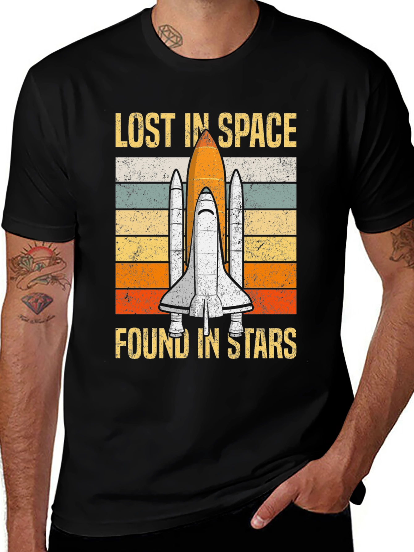 Variant 11 of Lost in Space, Found in Stars Graphic Tee