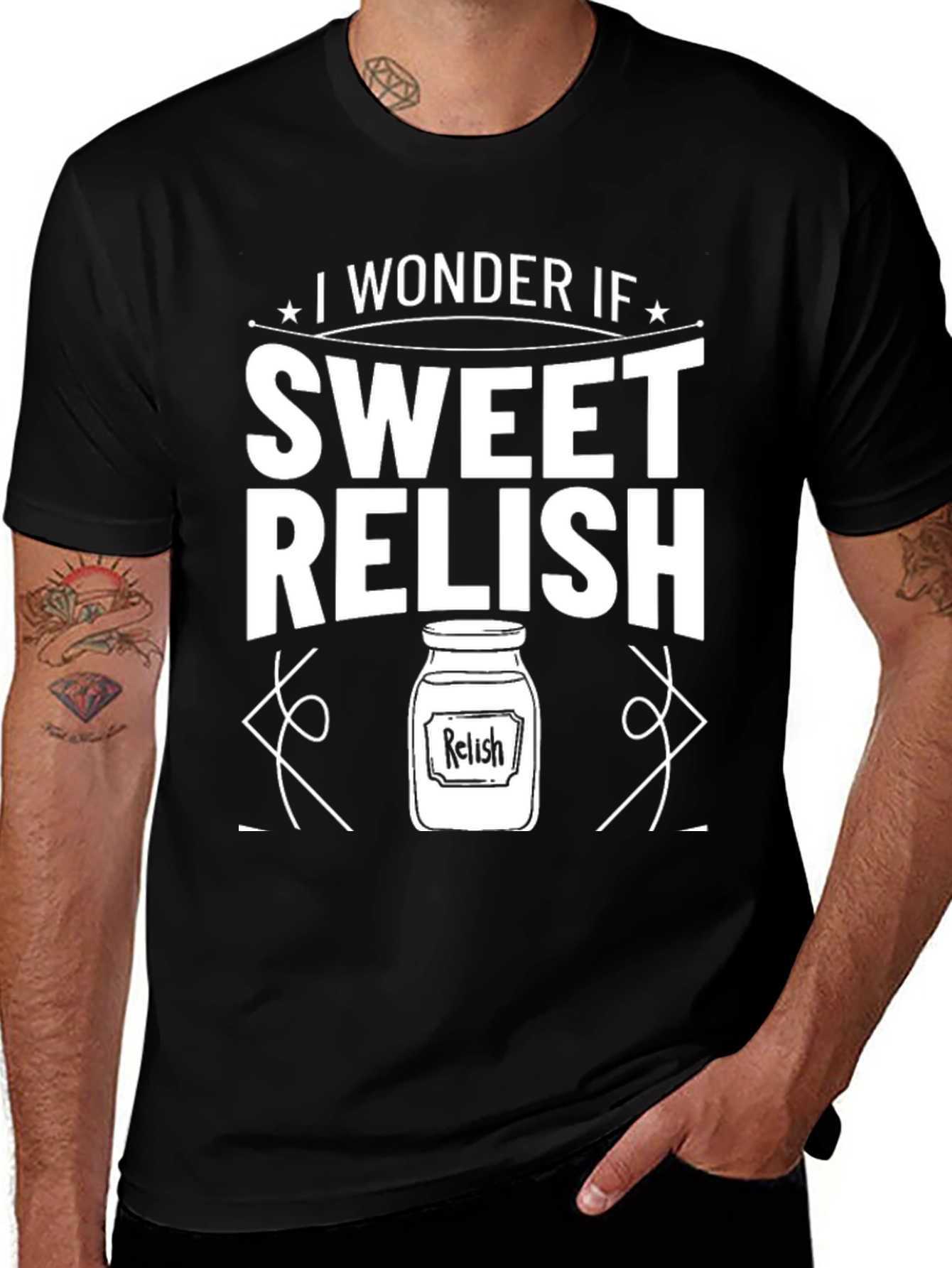 Variant 15 of Sweet Relish T-Shirt Funny Foodie Tee