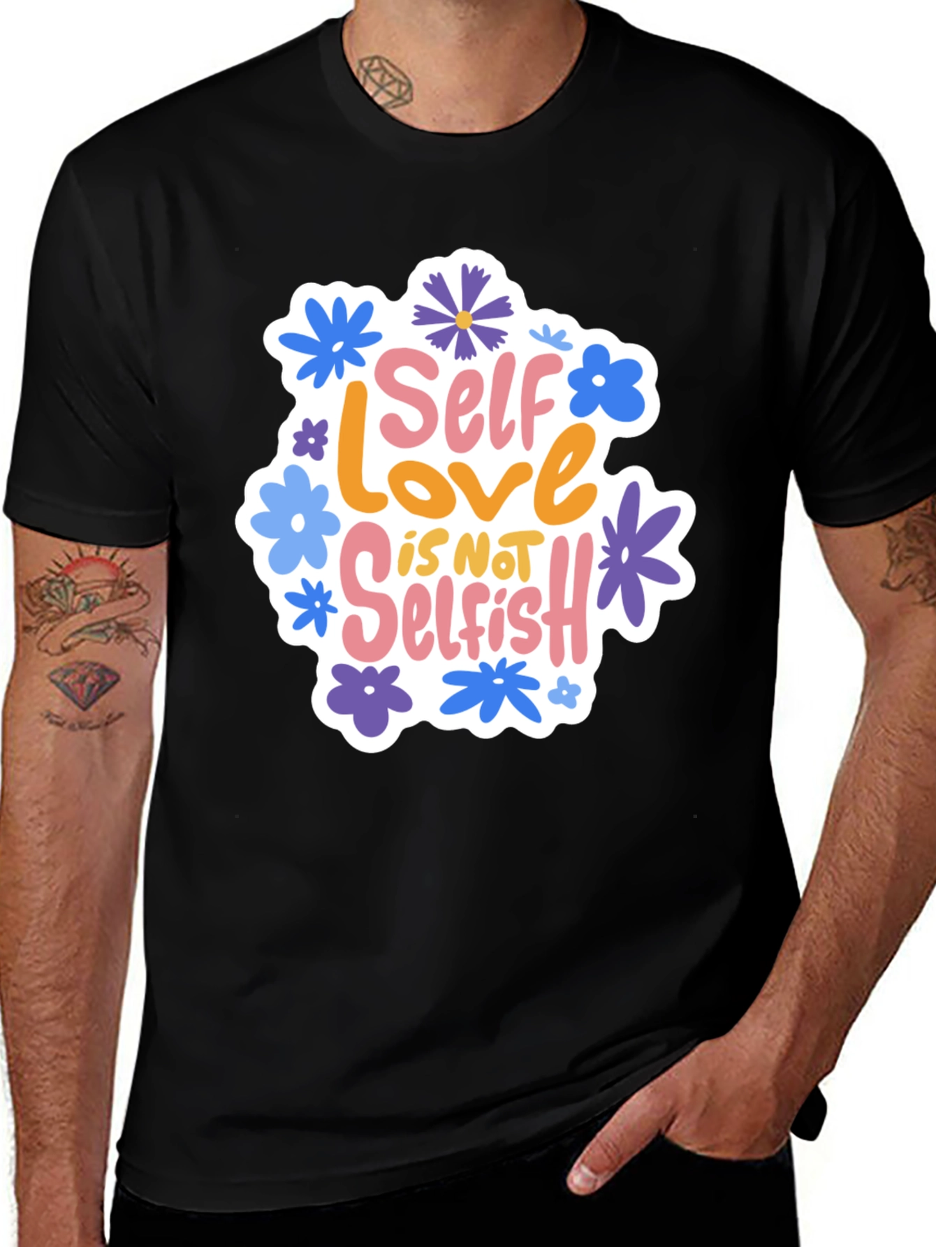 Variant 2 of Self Love Graphic Tee