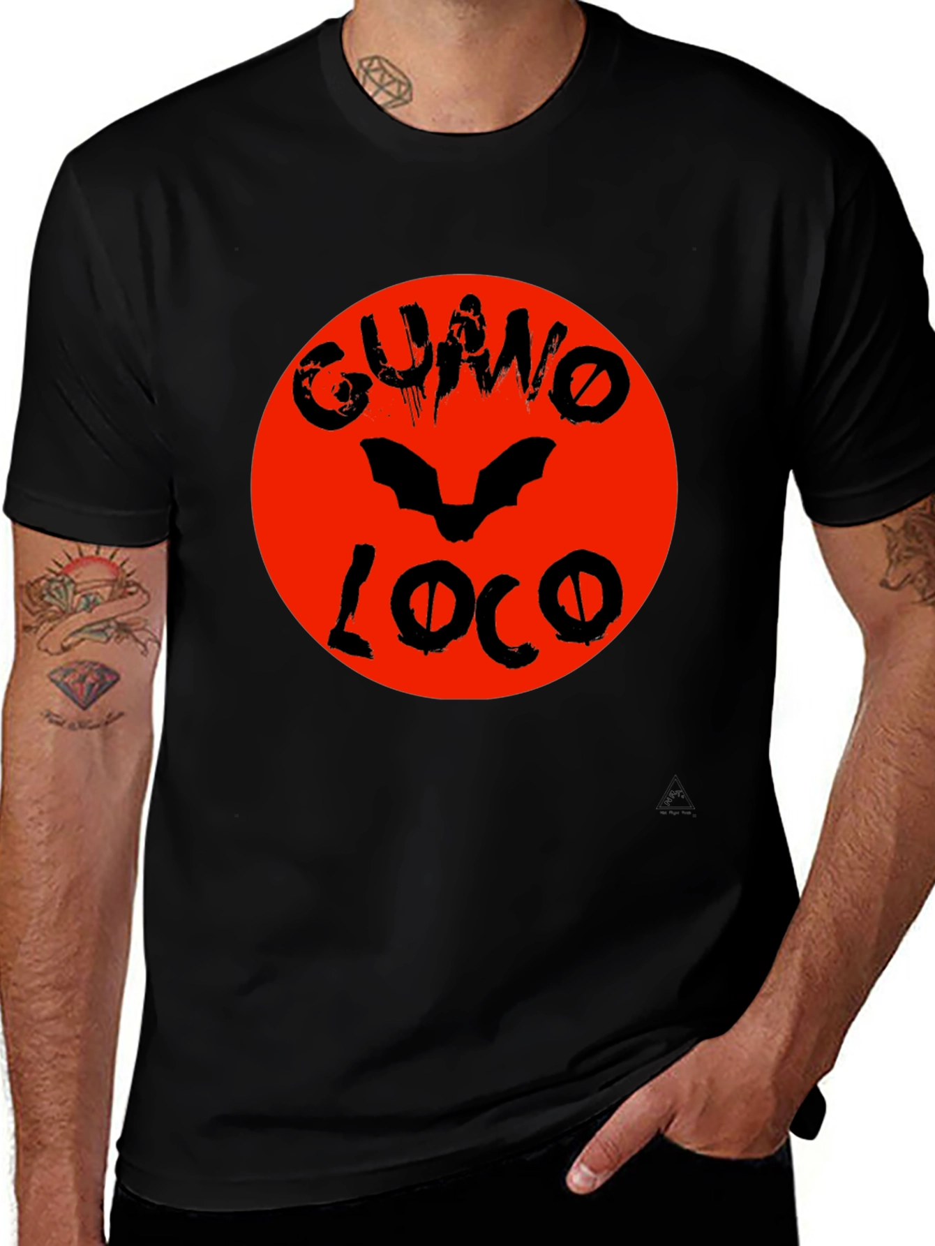 Variant 21 of Guano Loco Black Graphic Tee