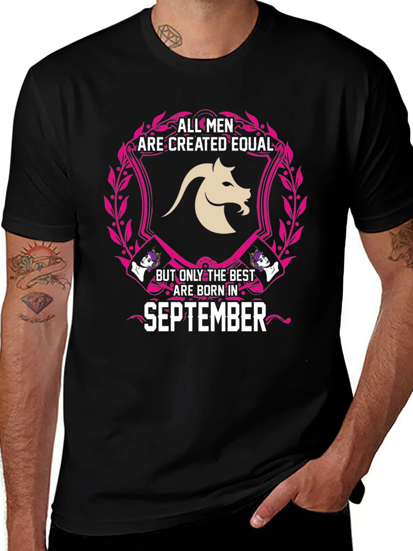 Variant 18 of September Born Men's Graphic T-Shirt