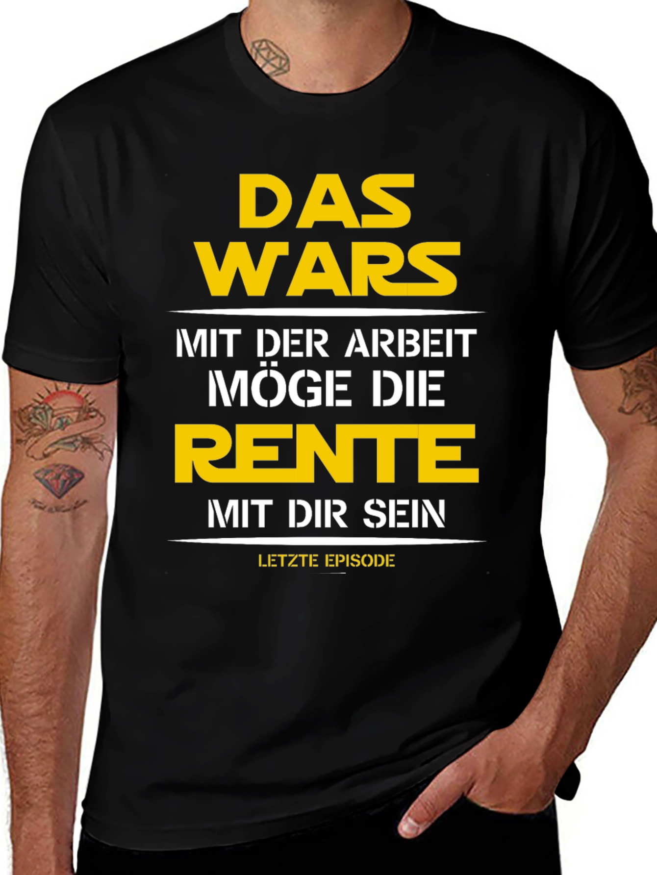 Variant 14 of Das Wars Retirement T-Shirt - Last Episode