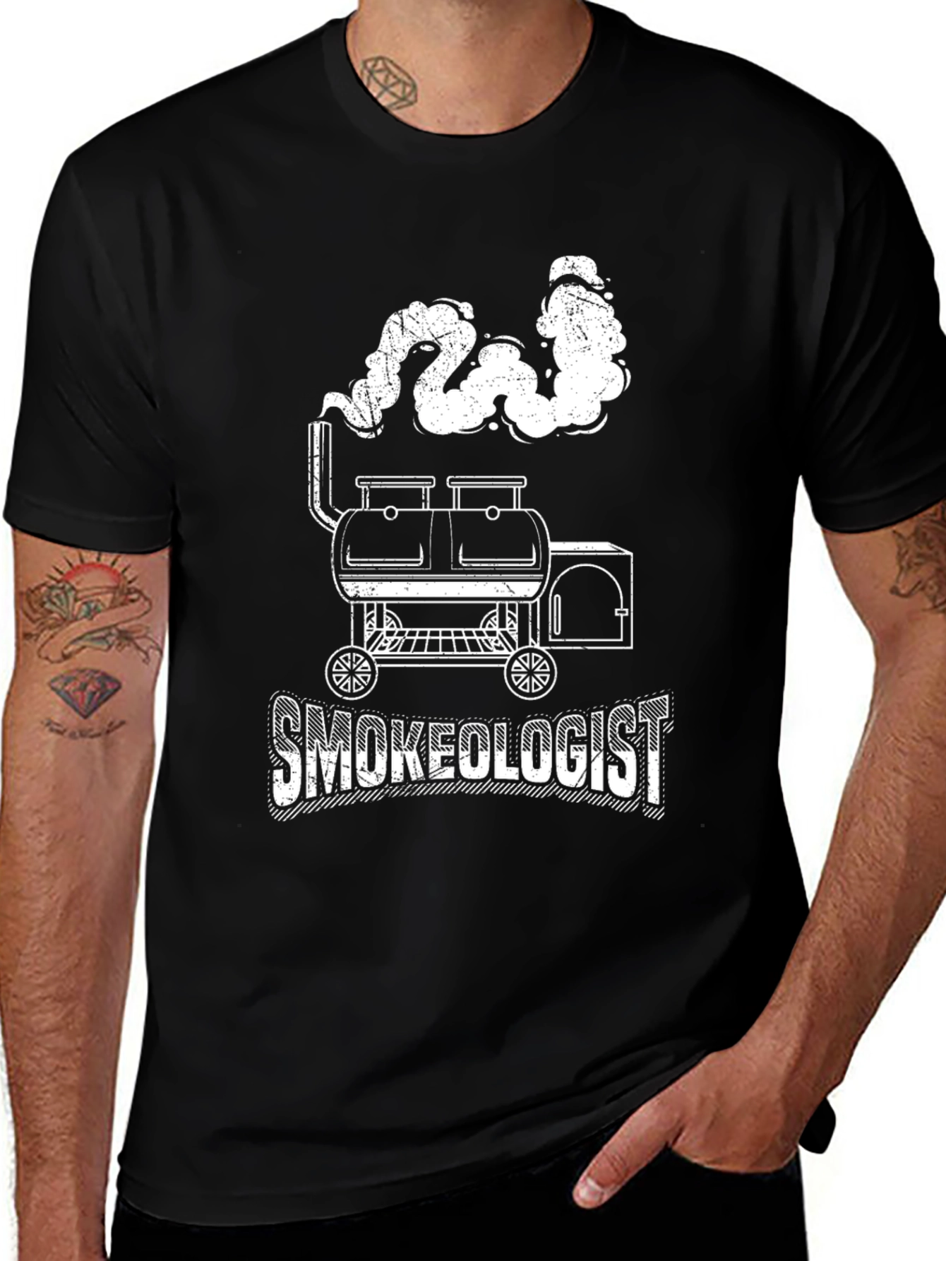 Smokeologist BBQ T-Shirt - Grill Master Apparel