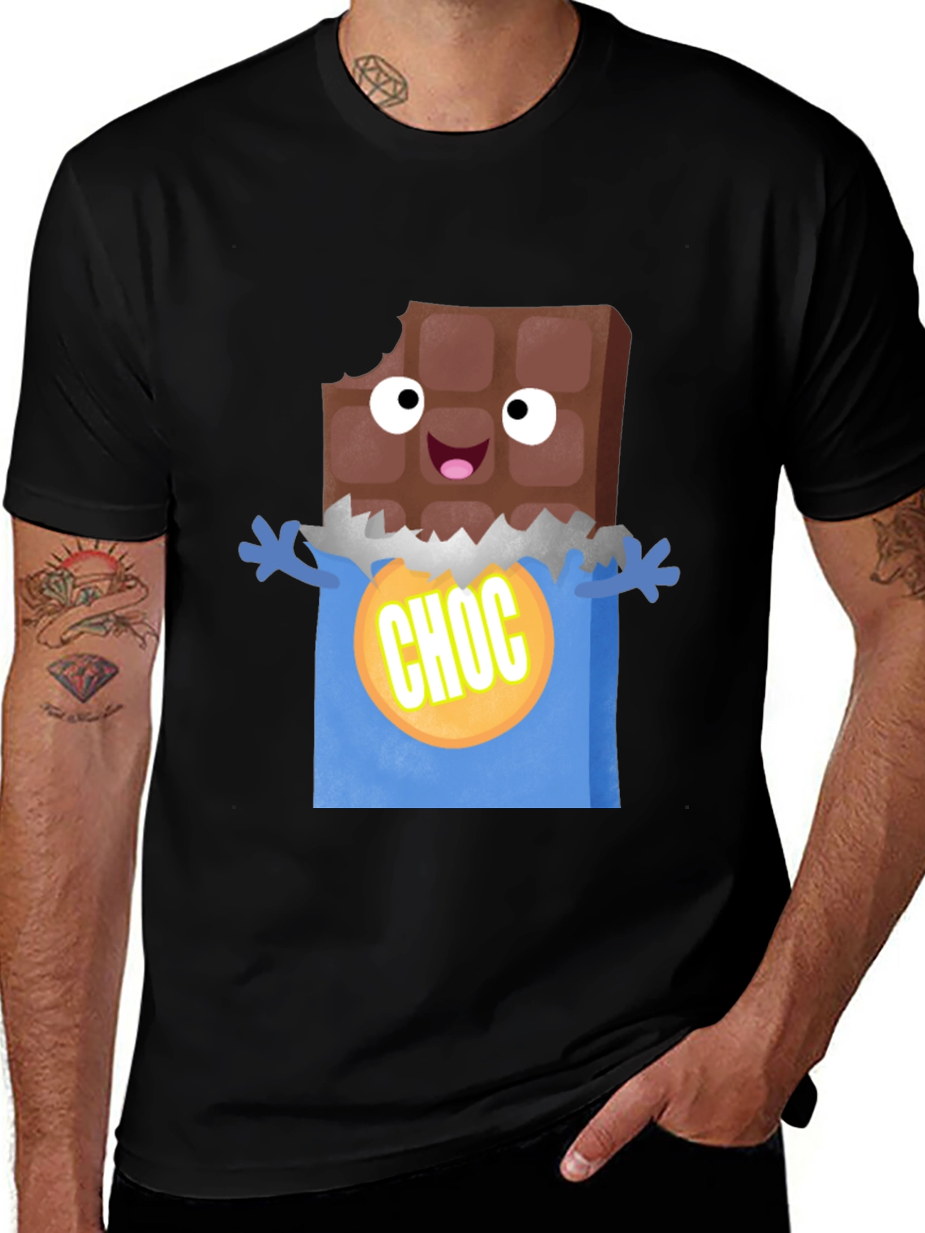 Variant 29 of Fun Chocolate Bar T-Shirt